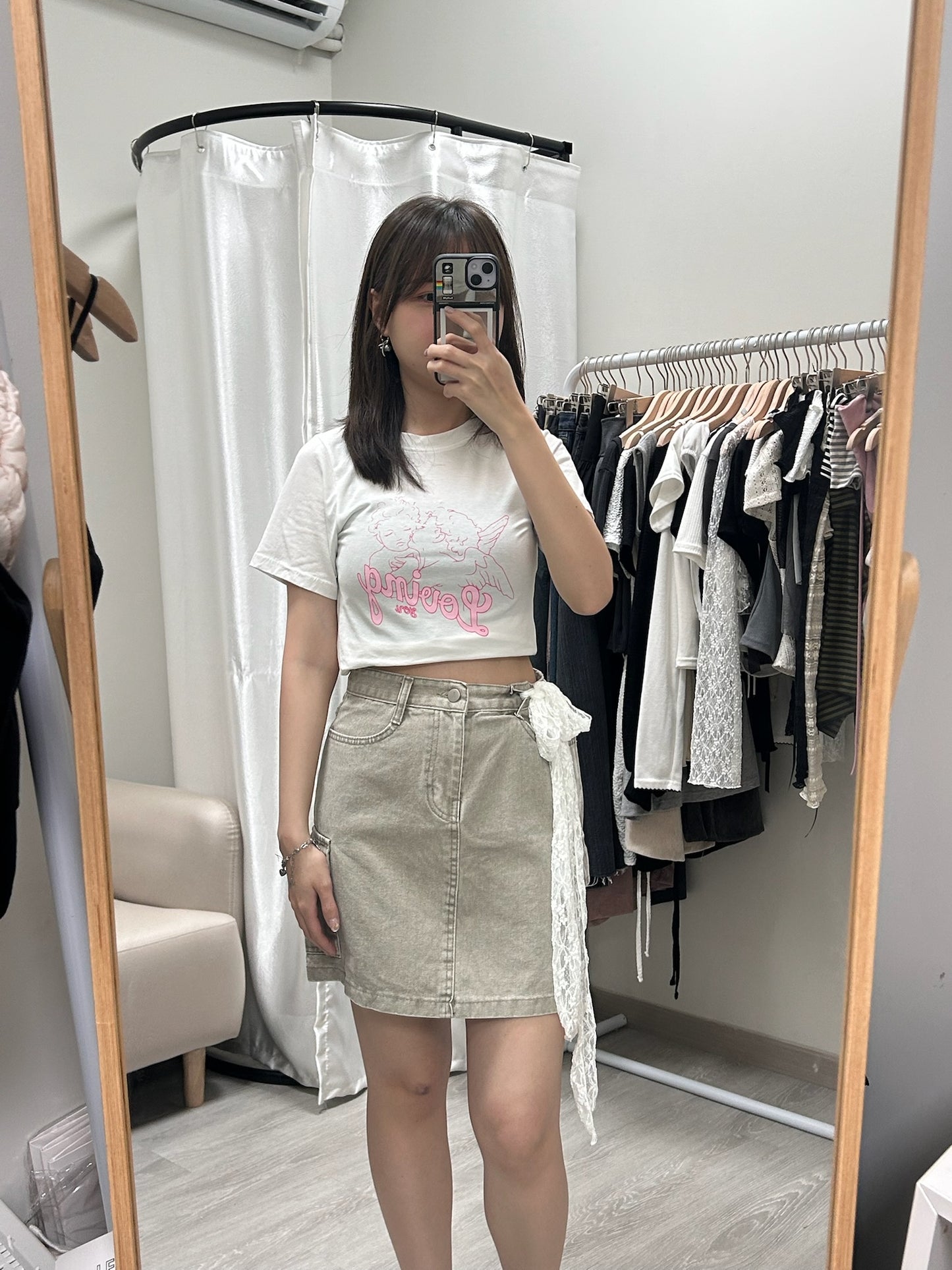 [Last One] \斷色斷貨區/ 短袖Top+外套