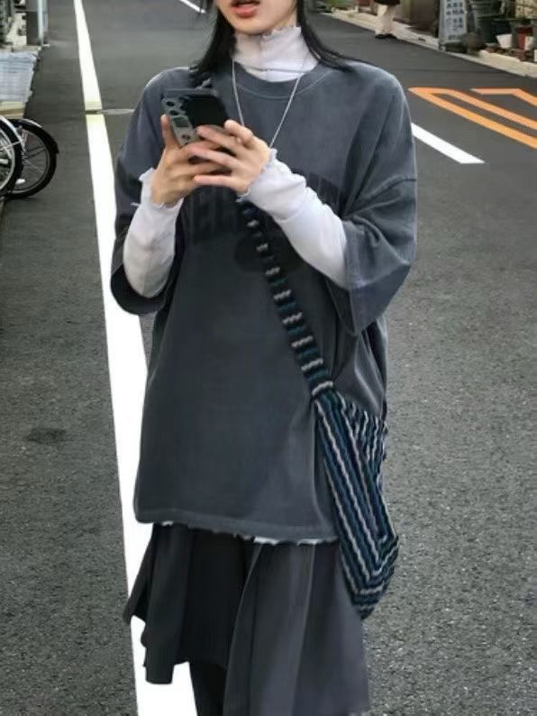 [預訂] \Layer首選/ 捲邊透膚長版Top