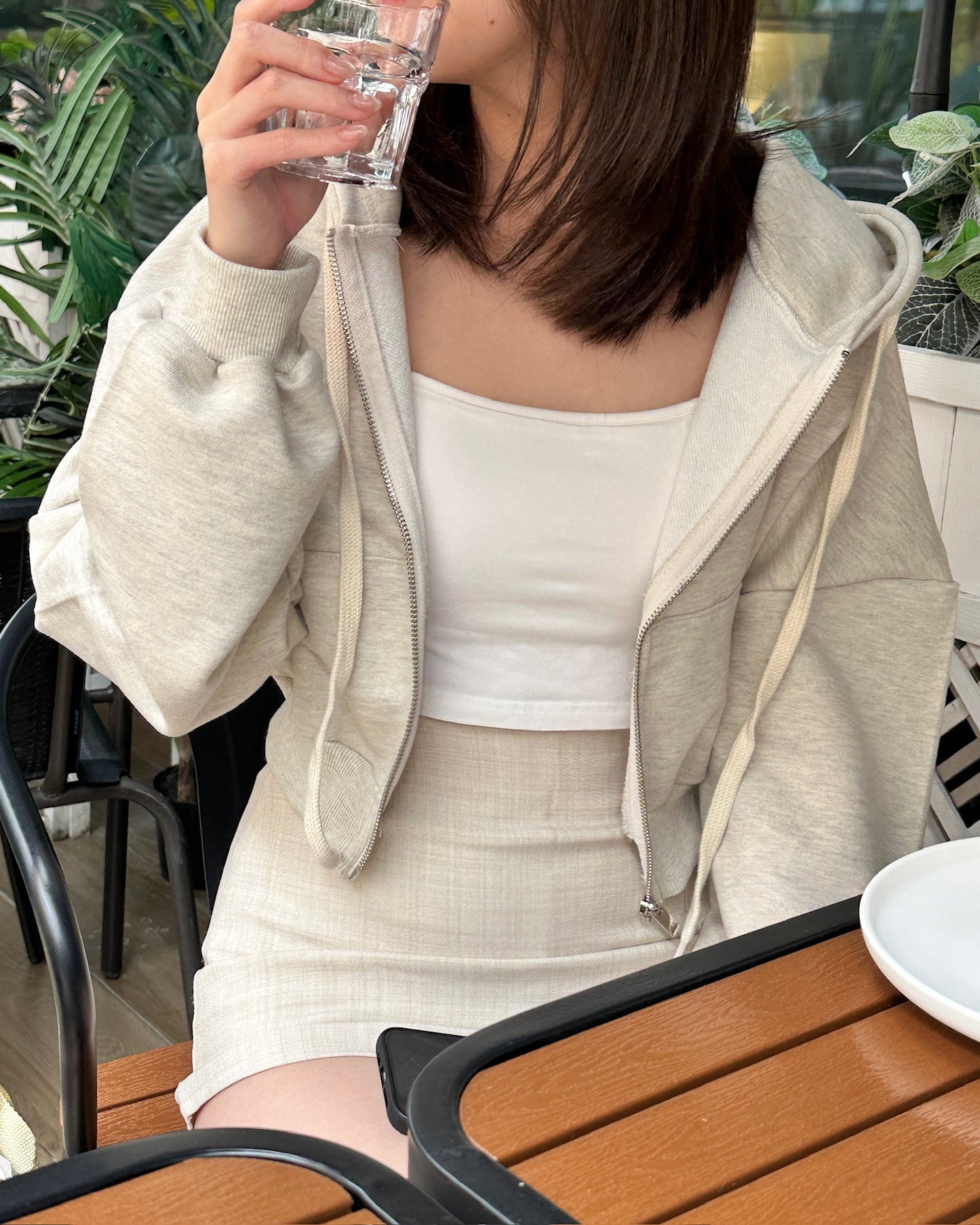 [預訂] \慵懶日常/ 短版棉質外套