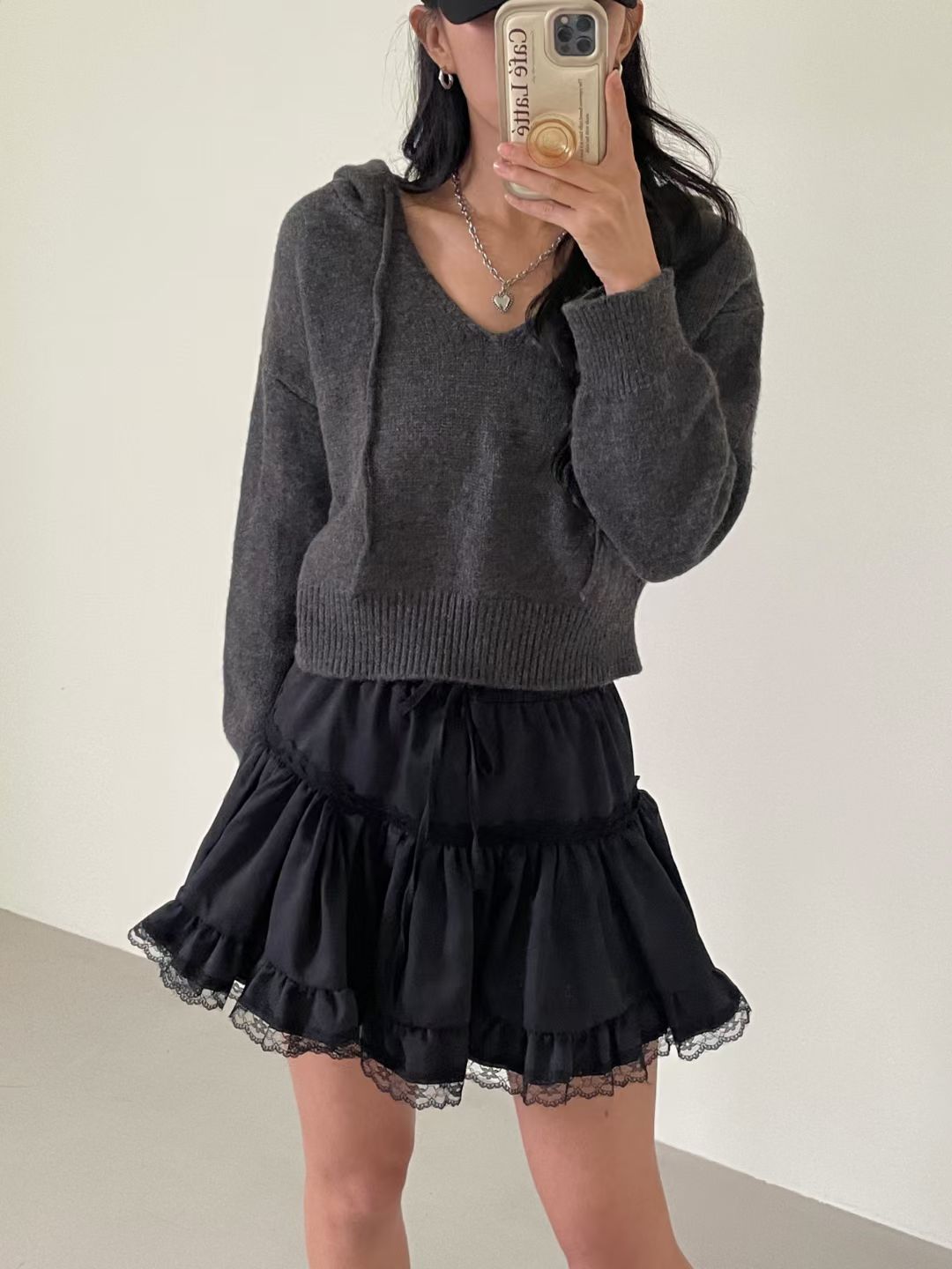 [預訂] Kawaii Hooded Knitted Top