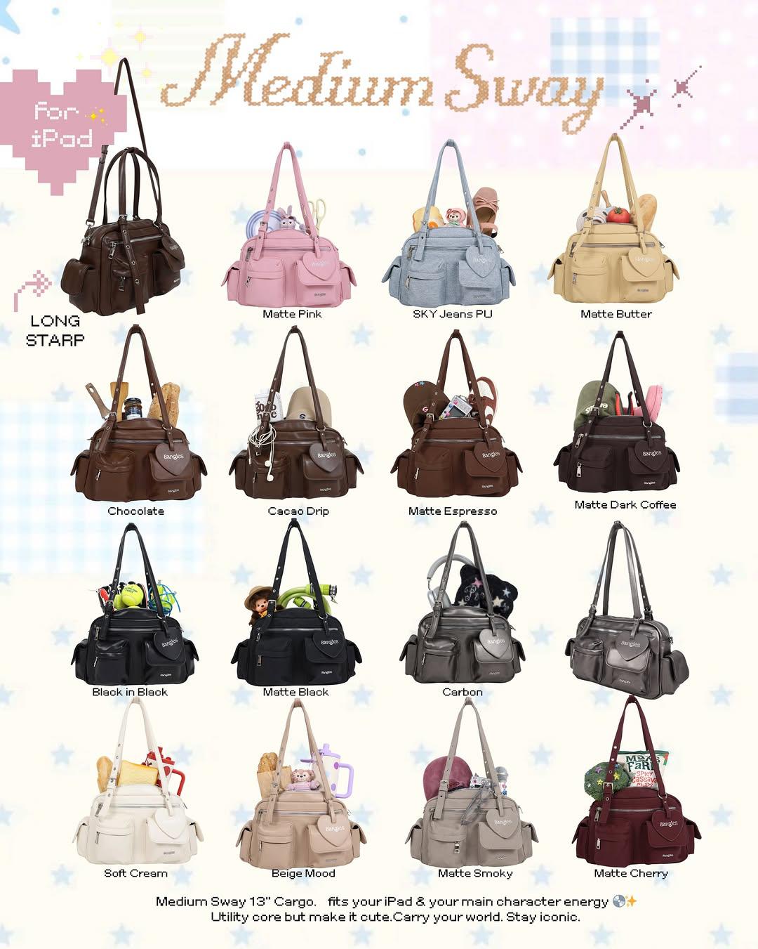 [預訂] \泰國小眾品牌8Angles代購/ MEDIUM SWAY BAG